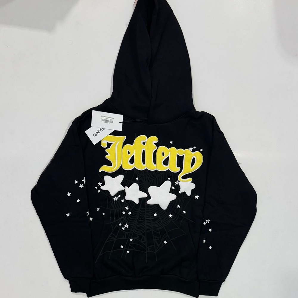 Black Jeffery Spider Hoodie Size Small